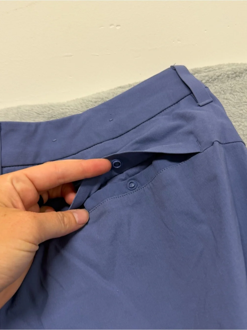 Lululemon Commission Golf Pants Water Drop Blue Performance Stretch Mens 31x31